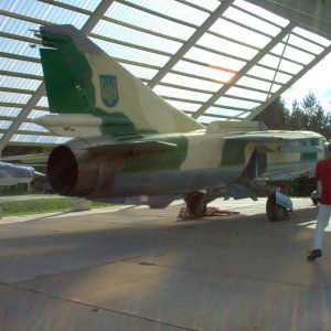 MiG-23 Ukrainan väreissä